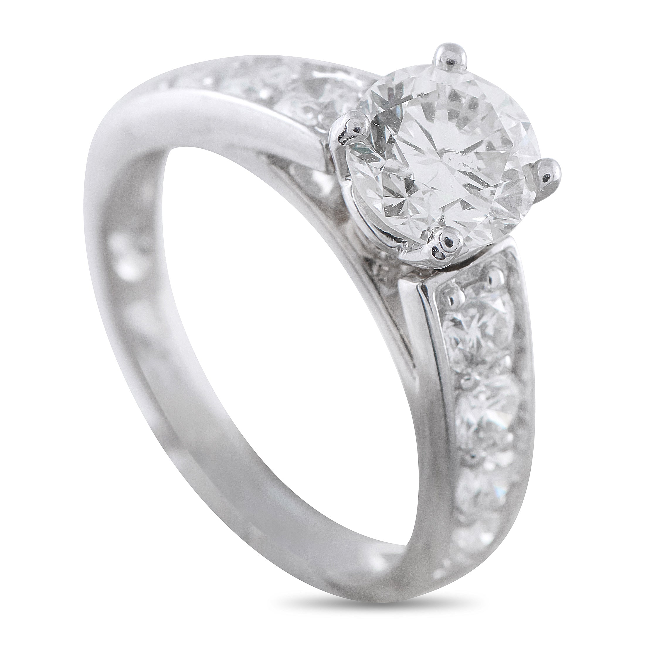 14K White Gold 1.95ct Diamond Ring