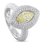 18K White Gold 2.55ct Diamond Ring