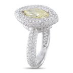 18K White Gold 2.55ct Diamond Ring