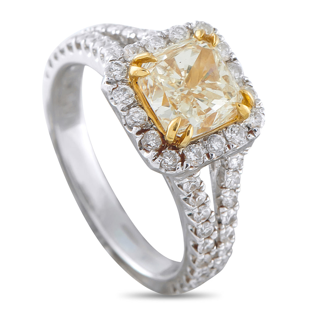 18K White Gold 2.97ct Diamond Ring