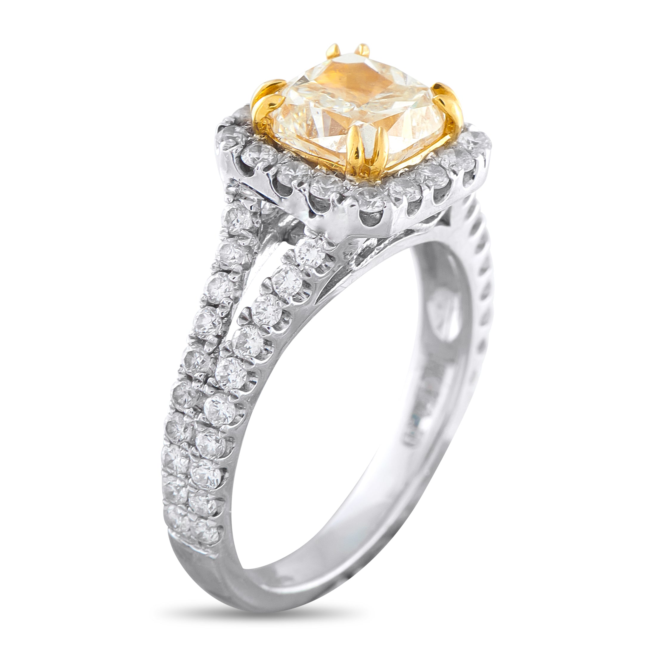 18K White Gold 2.97ct Diamond Ring