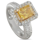 18K White Gold 3.10ct Diamond Ring
