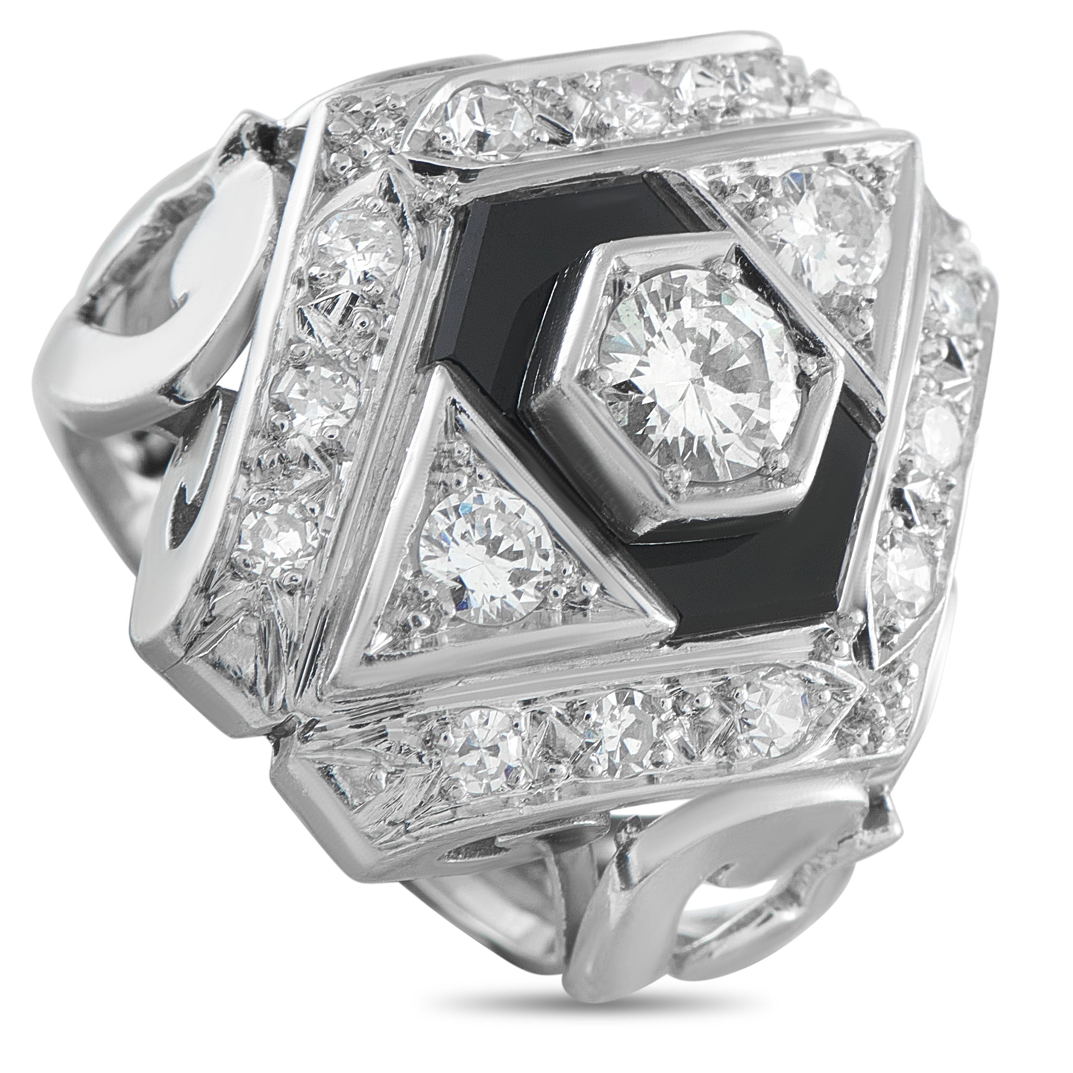 18K White Gold 1.20ct Diamond Ring