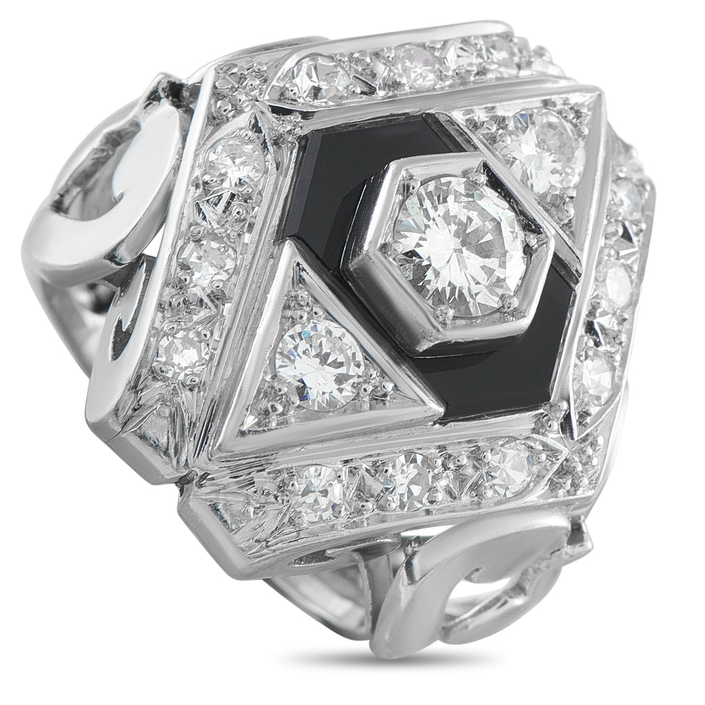 18K White Gold 1.20ct Diamond Ring