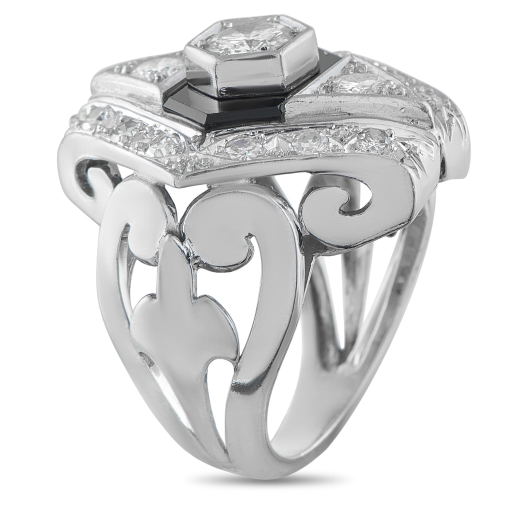 18K White Gold 1.20ct Diamond Ring