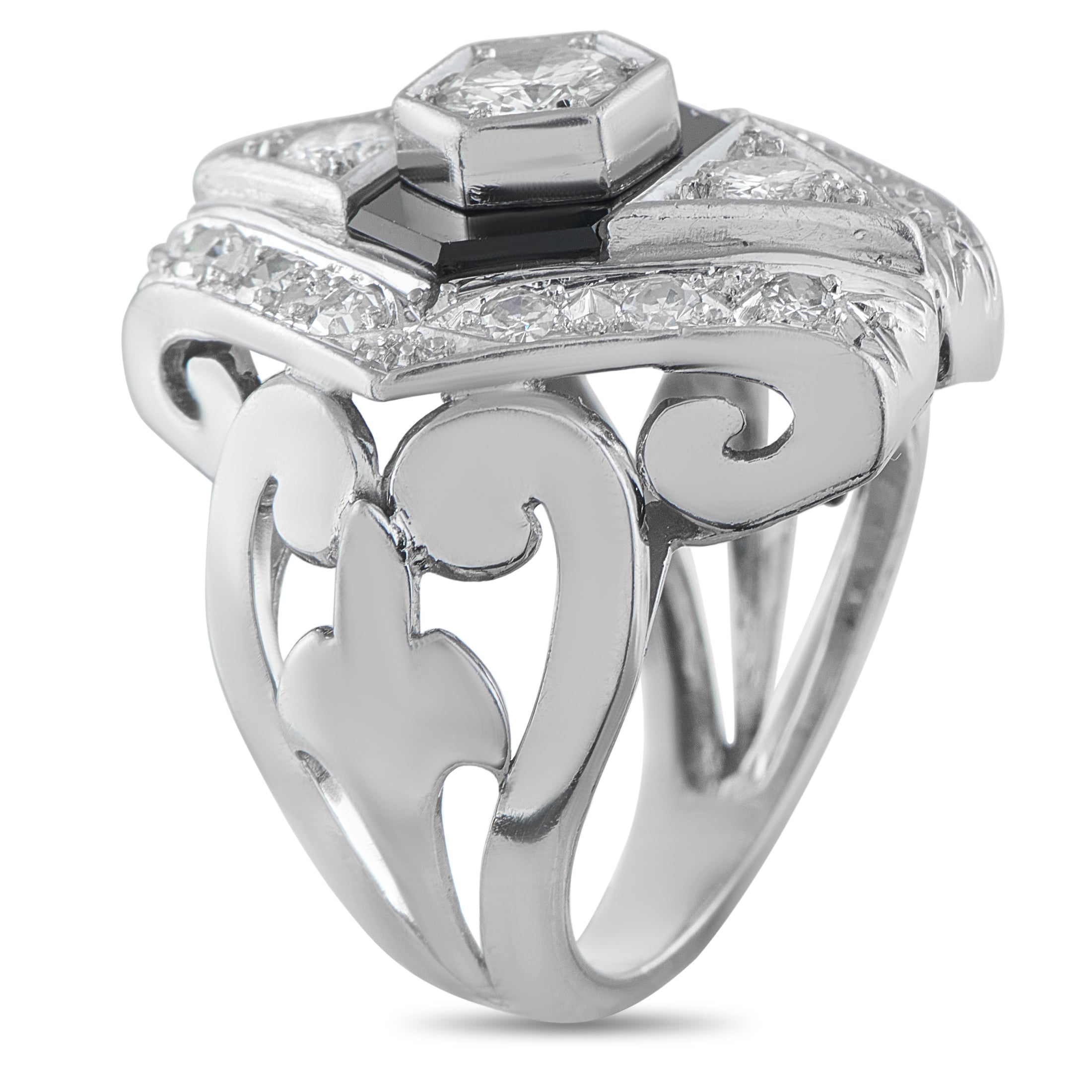 18K White Gold 1.20ct Diamond Ring