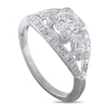 18K White Gold 0.94ct Diamond Ring