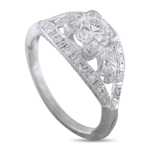 18K White Gold 0.94ct Diamond Ring