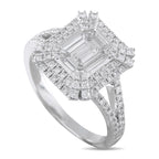 18K White Gold 1.56ct Diamond Ring