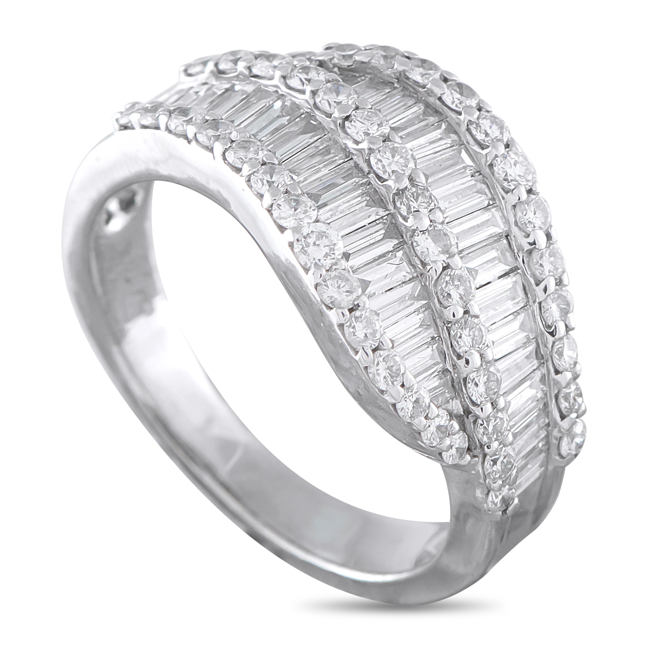 18K White Gold 1.33ct Diamond Ring