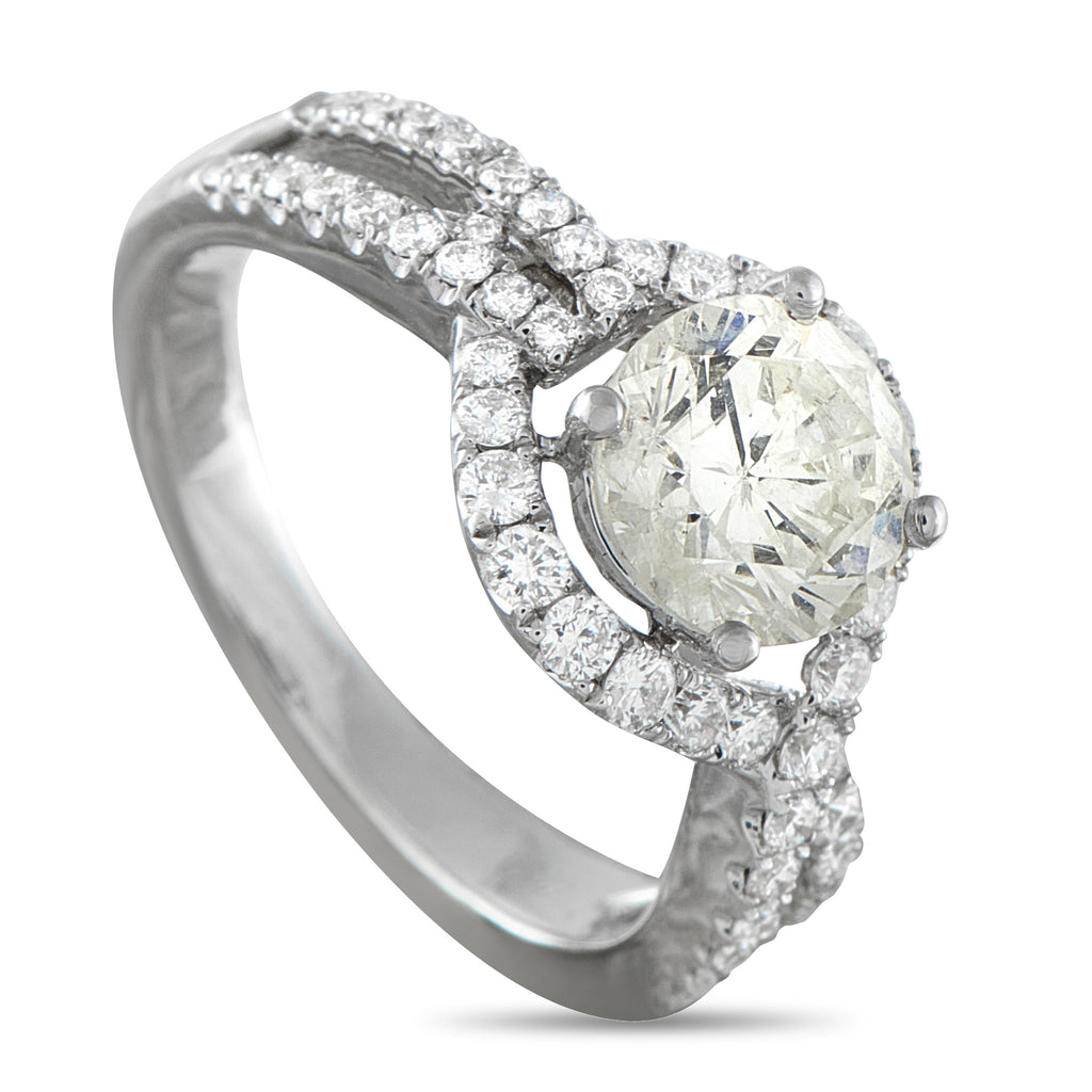 18K White Gold 2.09ct Diamond Ring