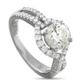 18K White Gold 2.09ct Diamond Ring