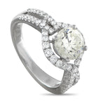 18K White Gold 2.09ct Diamond Ring