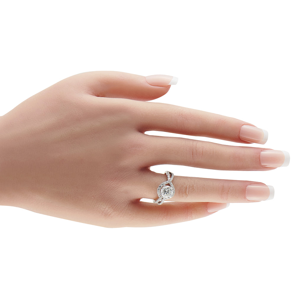 18K White Gold 2.09ct Diamond Ring