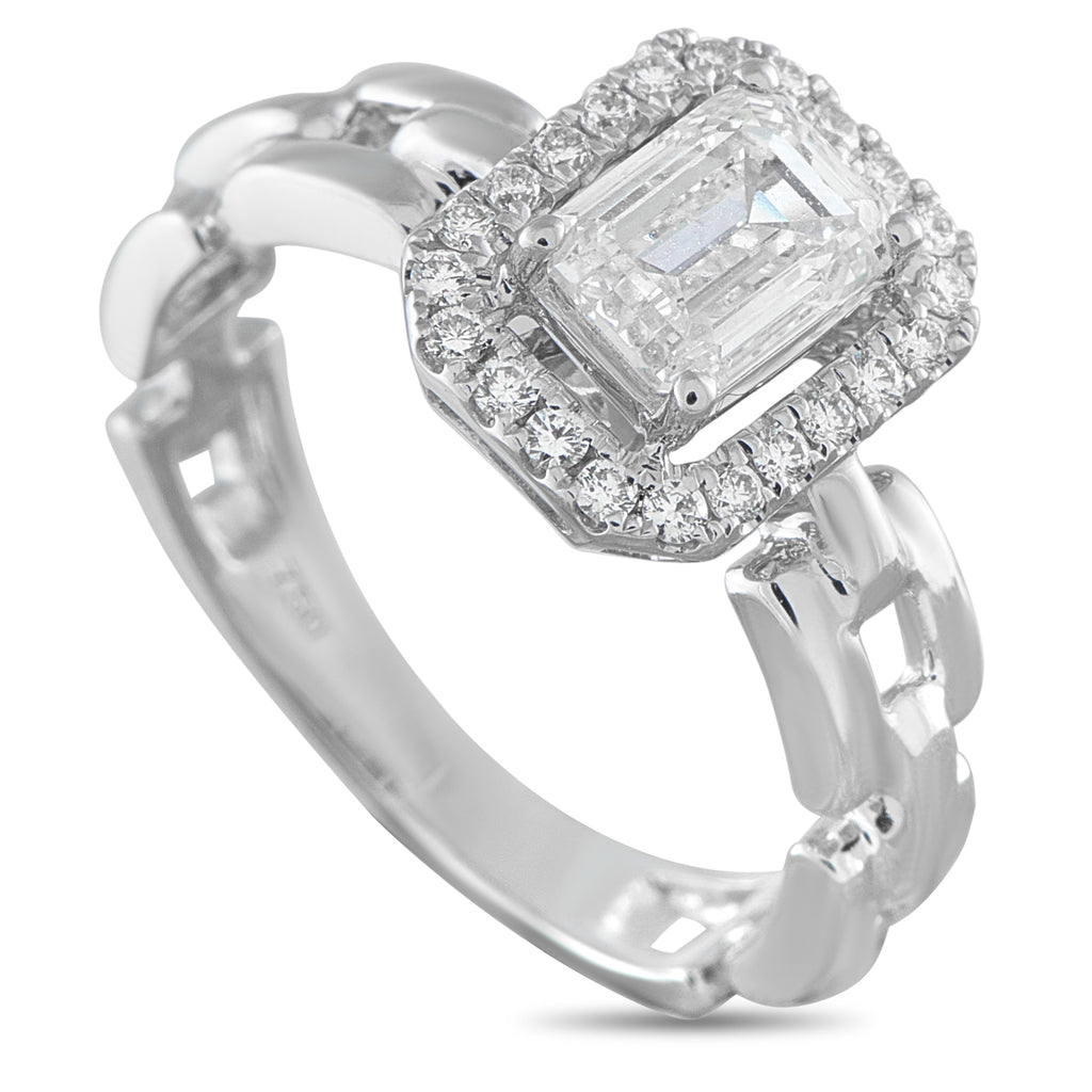 18K White Gold 1.25ct Diamond Ring