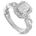 18K White Gold 1.25ct Diamond Ring