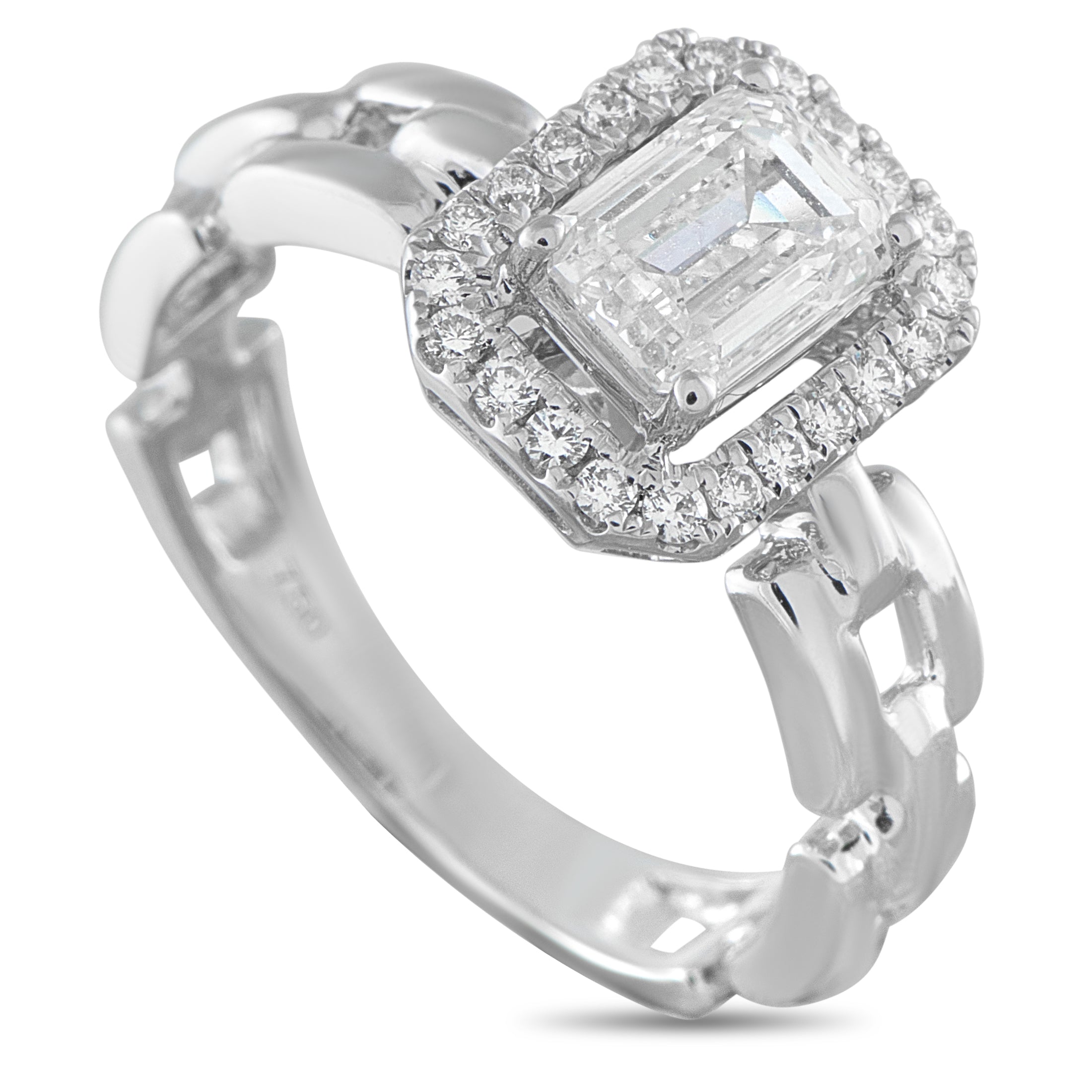 18K White Gold 1.25ct Diamond Ring