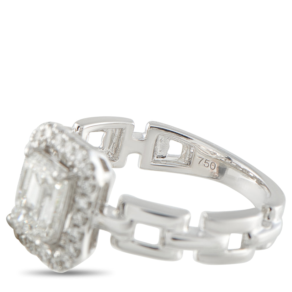 18K White Gold 1.25ct Diamond Ring