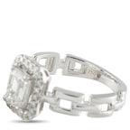 18K White Gold 1.25ct Diamond Ring