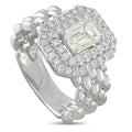 18K White Gold 1.30ct Diamond Ring