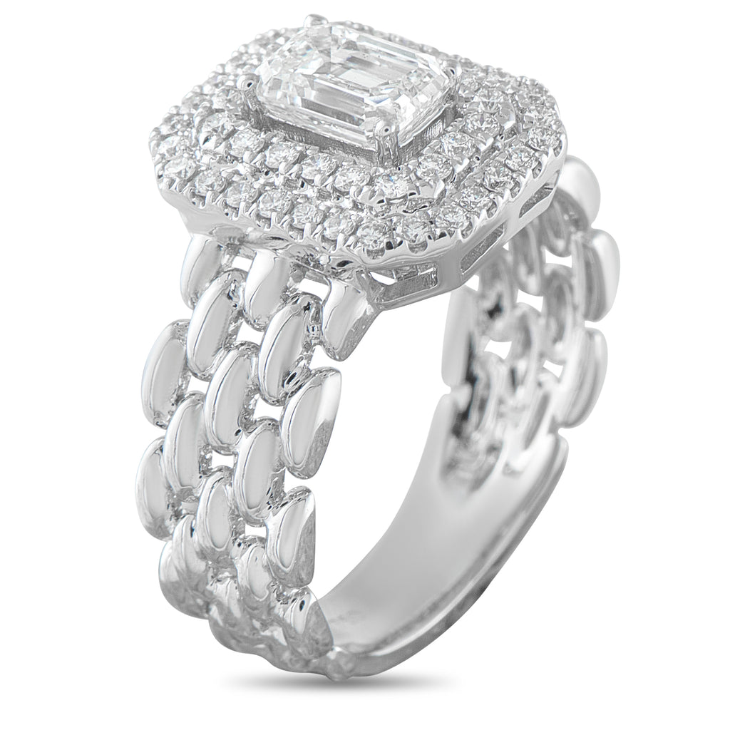 18K White Gold 1.30ct Diamond Ring