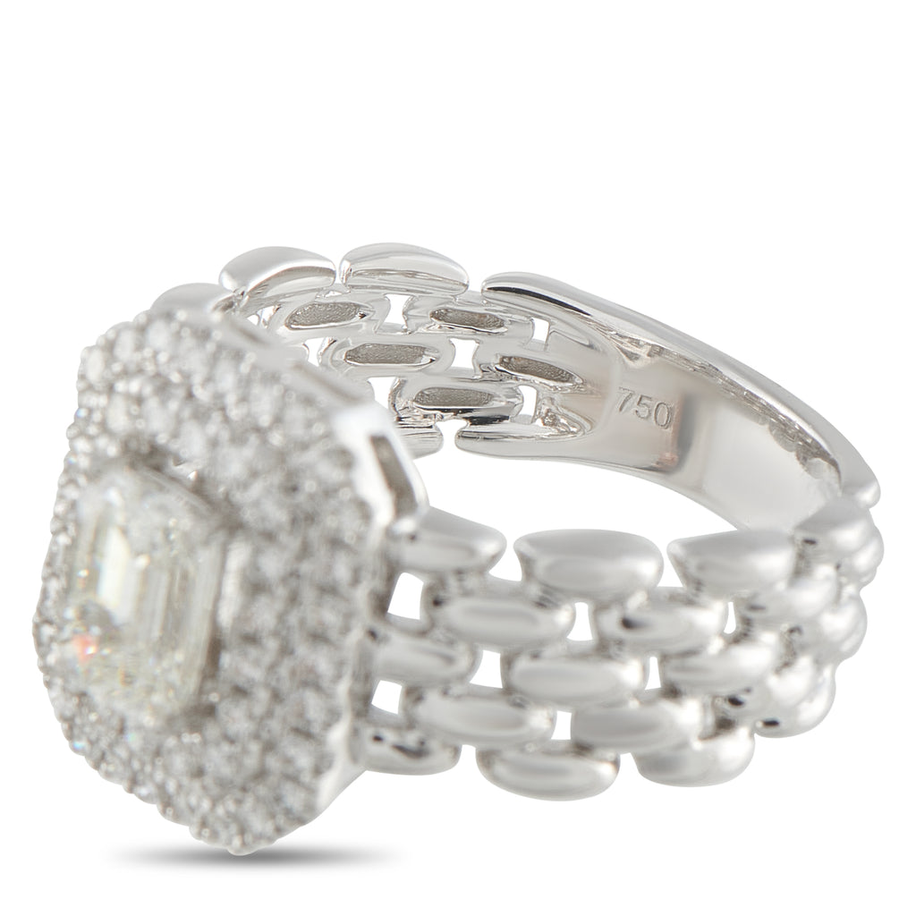 18K White Gold 1.30ct Diamond Ring