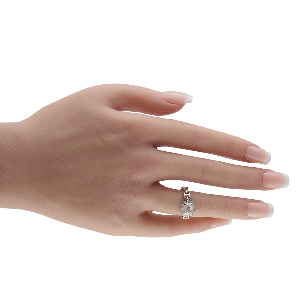 18K White Gold 1.15ct Diamond Ring