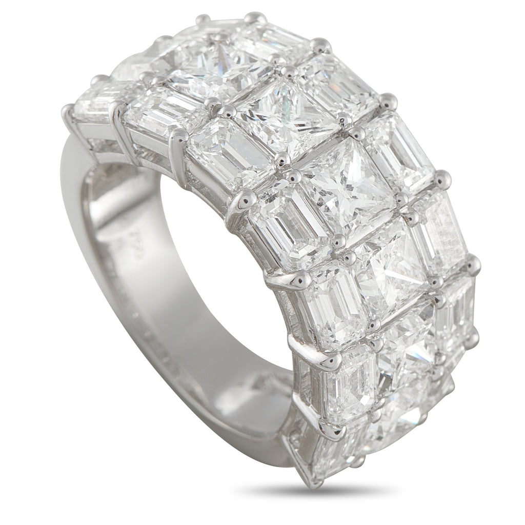 18K White Gold 7.50ct Diamond Ring