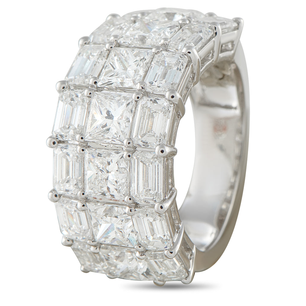 18K White Gold 7.50ct Diamond Ring