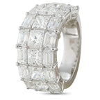 18K White Gold 7.50ct Diamond Ring