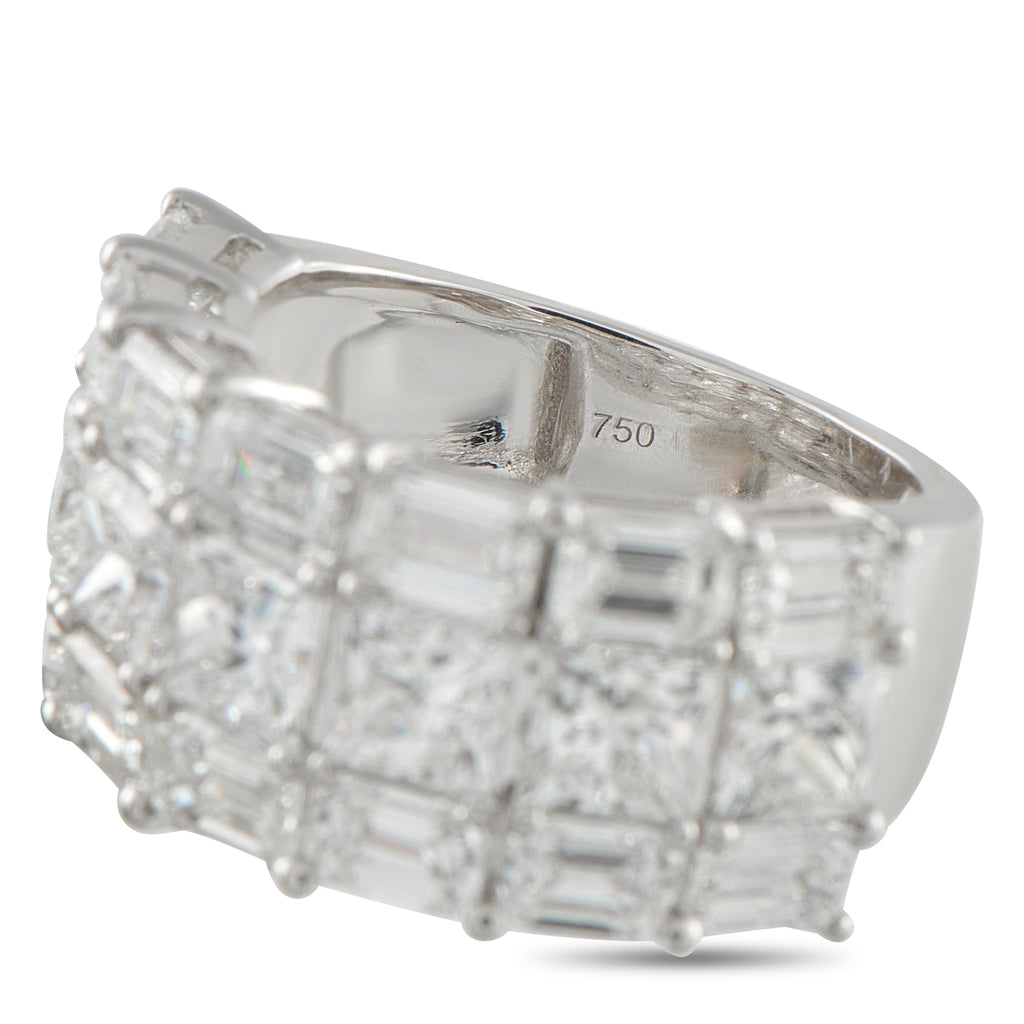 18K White Gold 7.50ct Diamond Ring