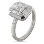 18K White Gold 1.16ct Diamond Ring