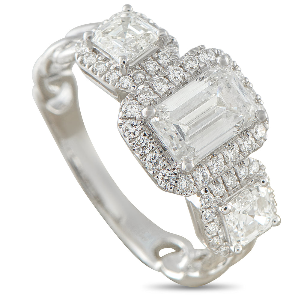 18K White Gold 2.01ct Diamond Ring
