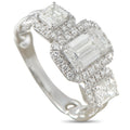 18K White Gold 2.01ct Diamond Ring