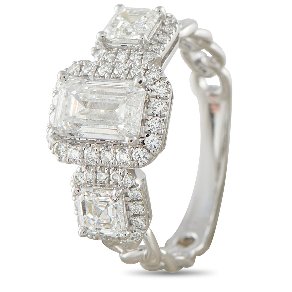 18K White Gold 2.01ct Diamond Ring