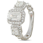 18K White Gold 2.01ct Diamond Ring