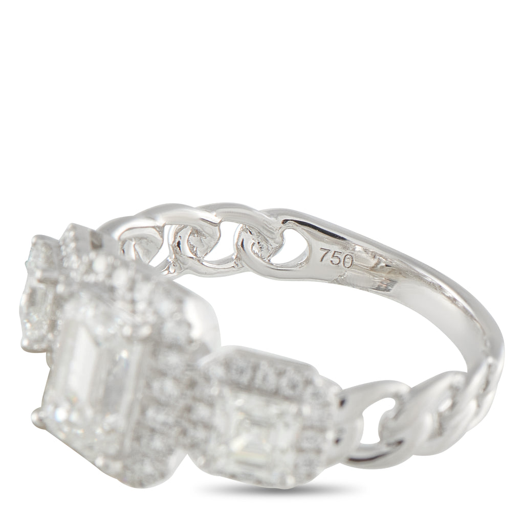 18K White Gold 2.01ct Diamond Ring