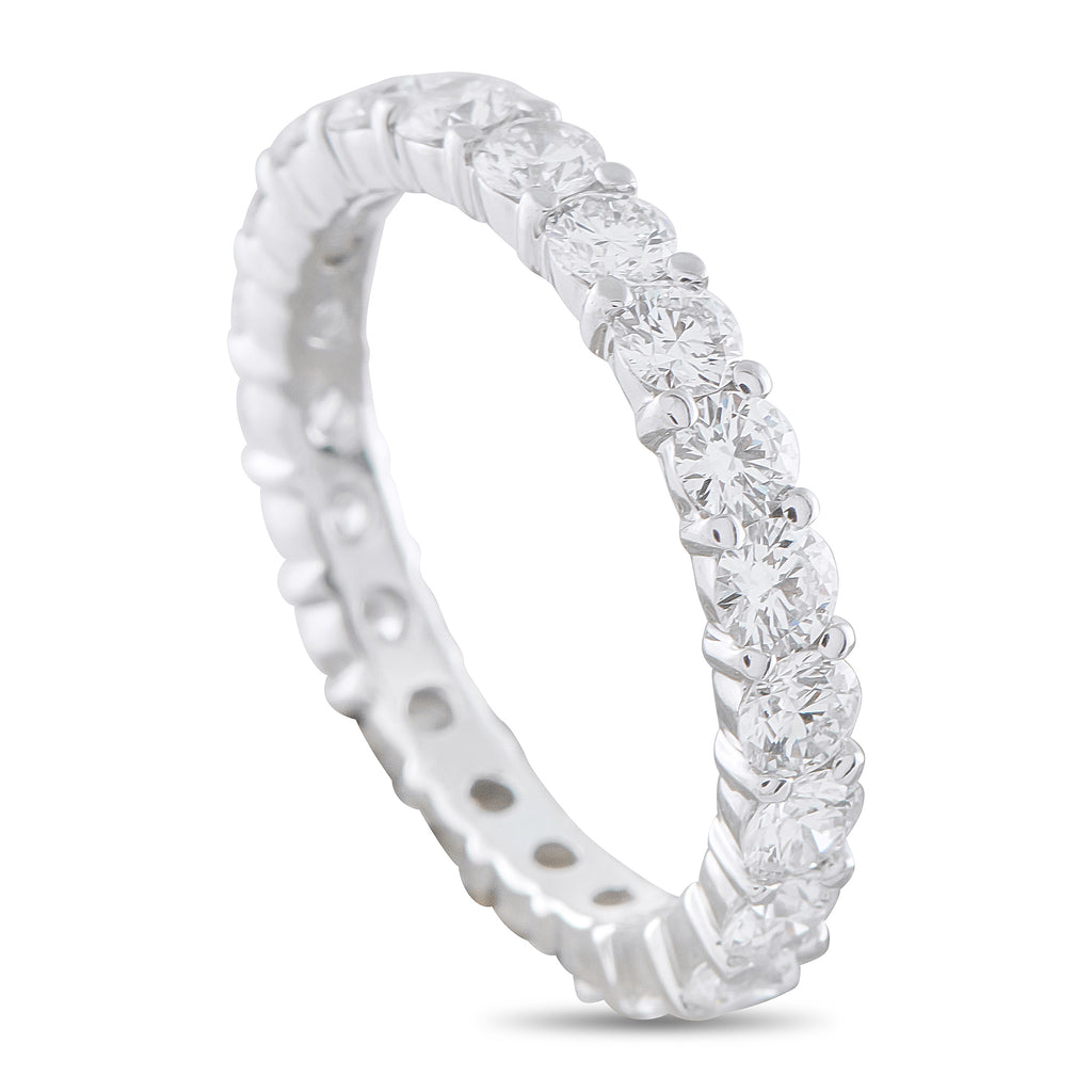 18K White Gold 2.34ct Diamond Eternity Band