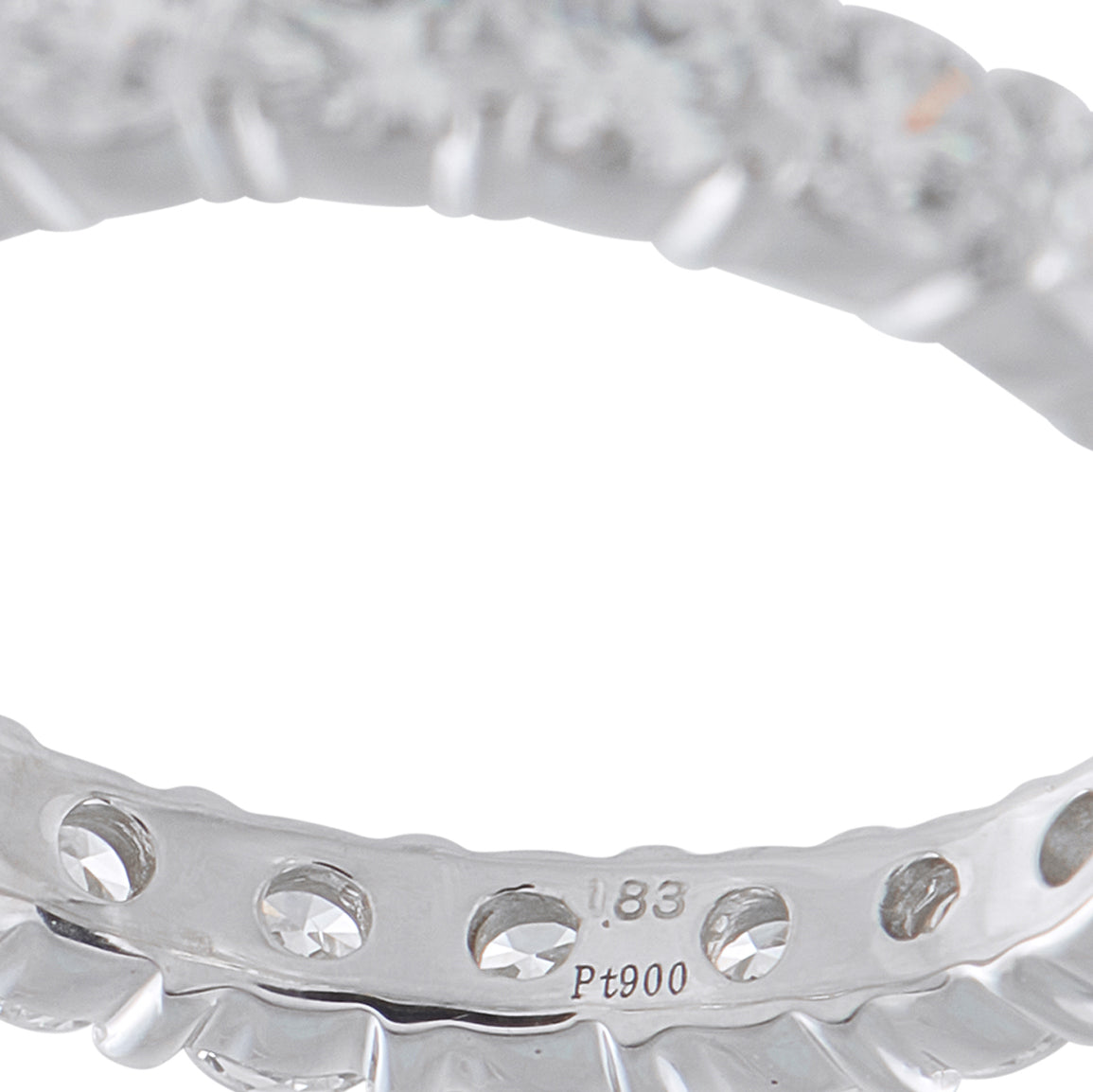 18K White Gold 2.34ct Diamond Eternity Band