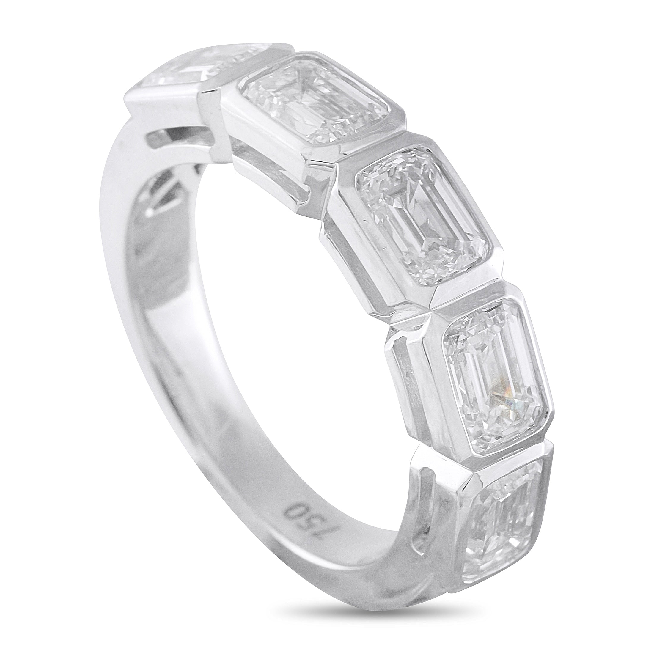 18K White Gold 2.66ct Diamond Ring