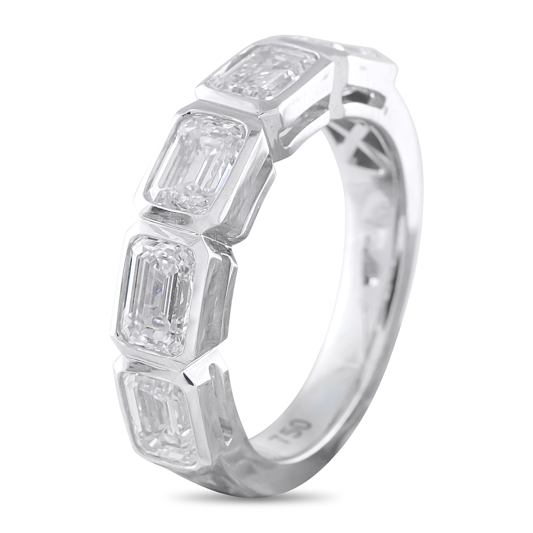 18K White Gold 2.66ct Diamond Ring