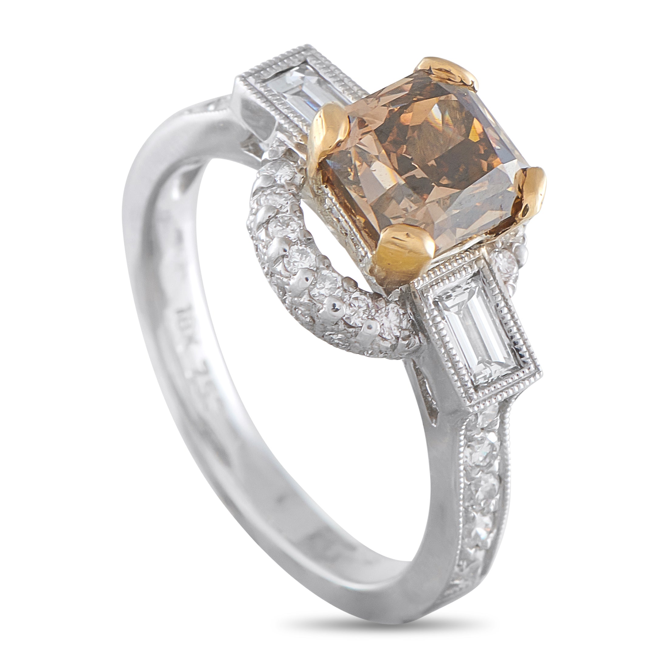 18K White Gold 2.20ct Diamond Ring