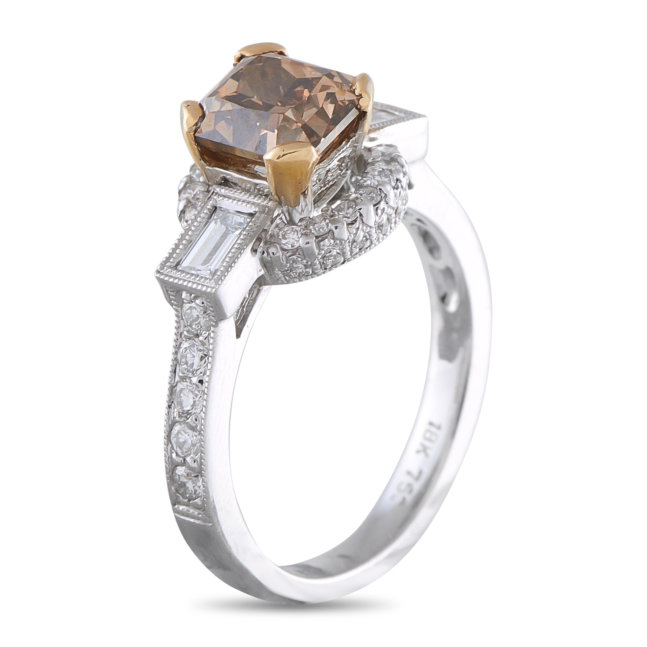 18K White Gold 2.20ct Diamond Ring