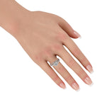 18K White Gold 1.13ct Diamond Ring