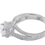 18K White Gold 1.13ct Diamond Ring