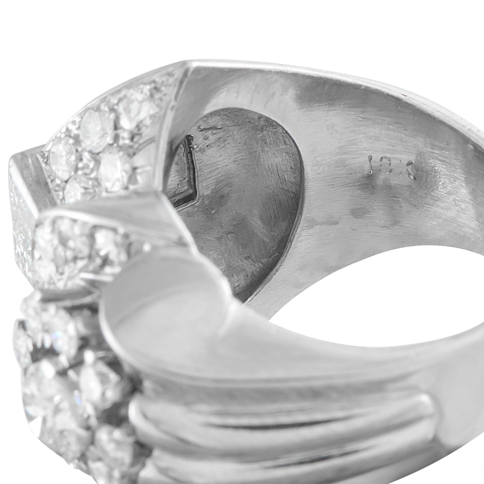 18K White Gold 1.65ct Diamond Ring