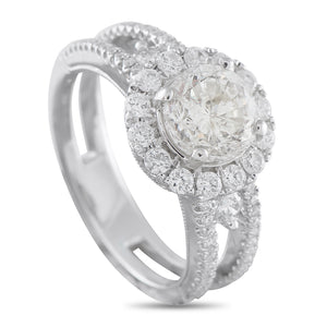 18K White Gold 2.16ct Diamond Ring