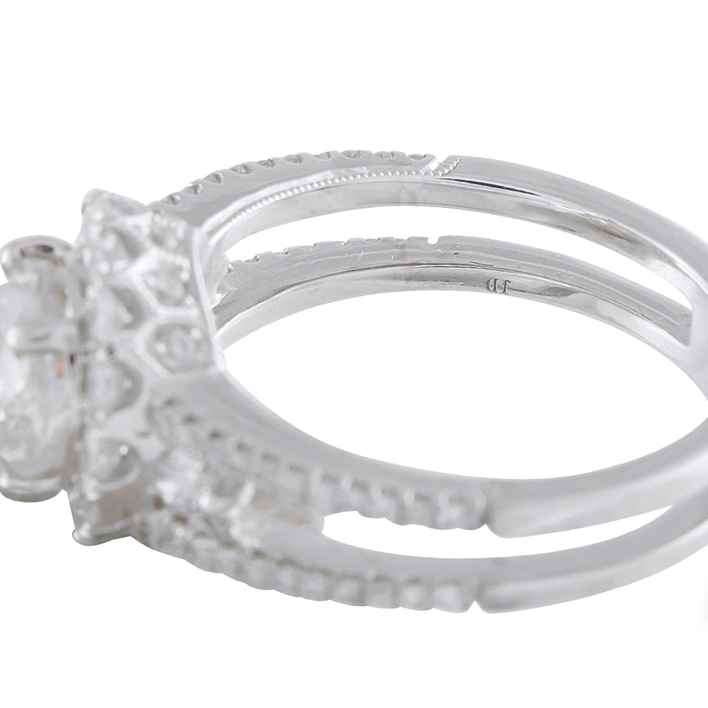 18K White Gold 2.16ct Diamond Ring