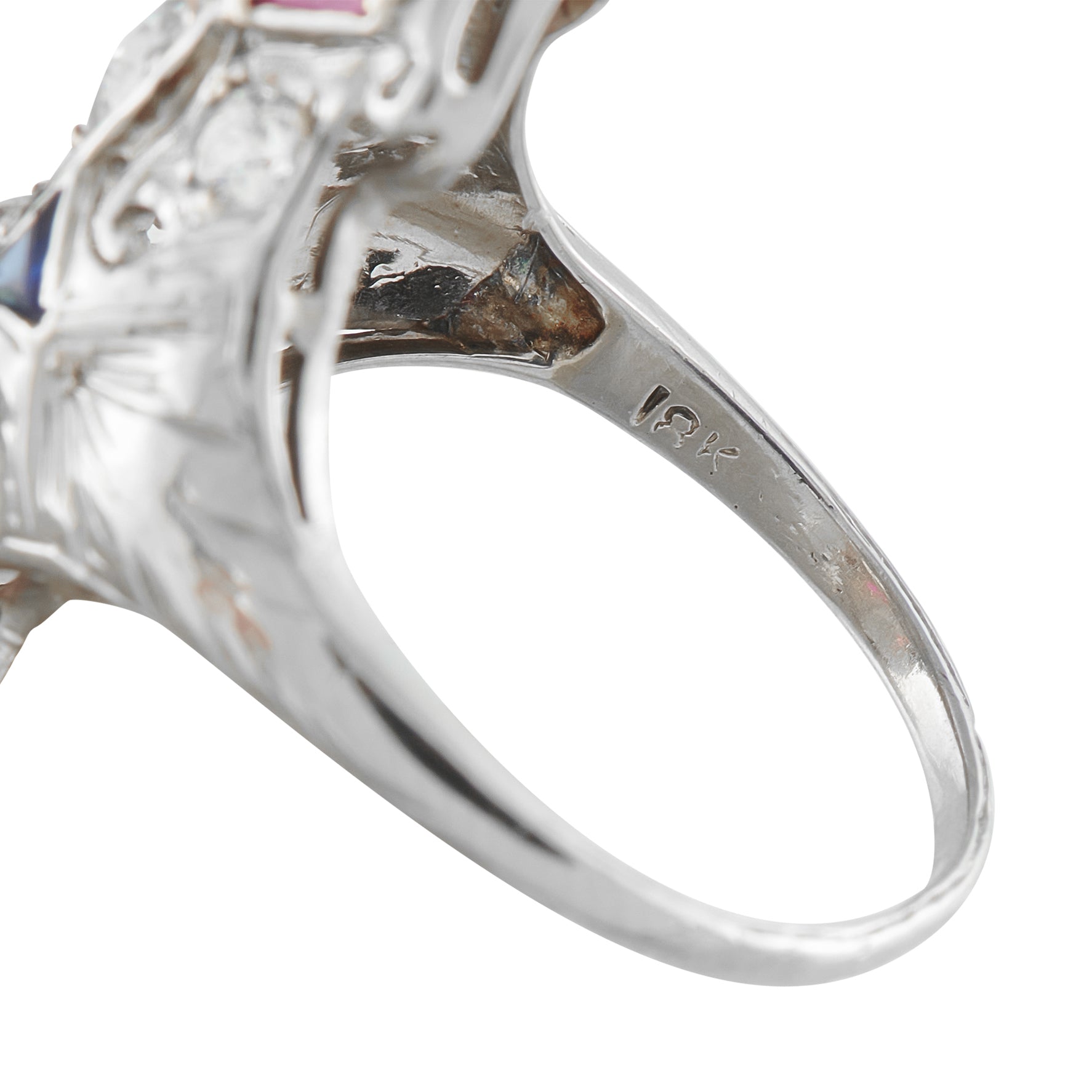 18K White Gold 1.68ct Diamond Ring