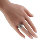18K White Gold 1.0ct Diamond Ring
